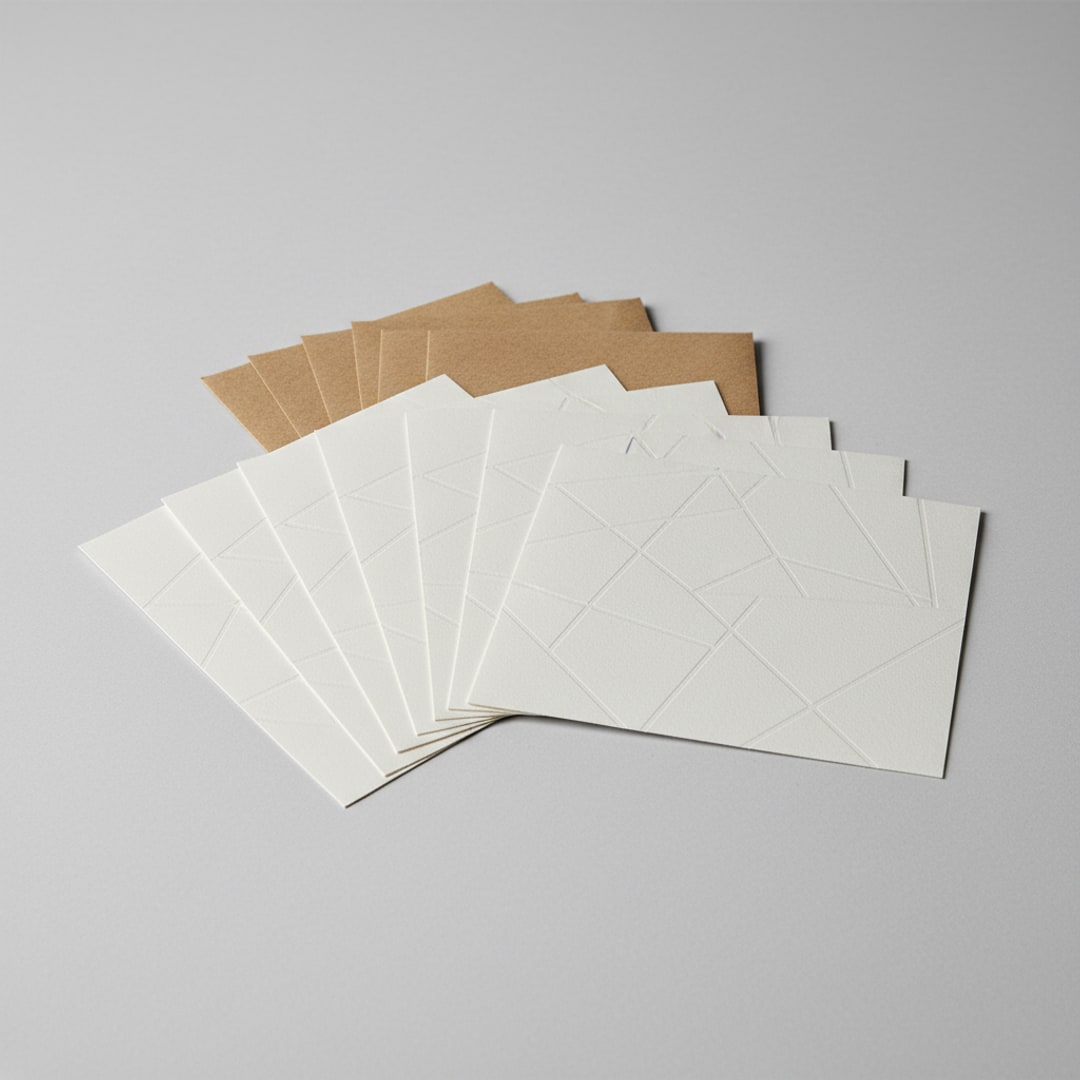 Letterpress Greeting Card Set — Atelier Marché